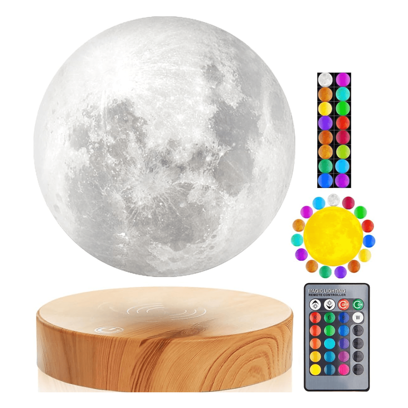 Lampada Luna Magnetica | La Luna a Casa tua