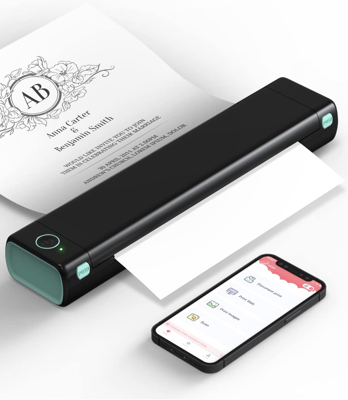 Mini Stampante termica portatile SENZA INCHIOSTRO - Stampa istantanea nel  2023