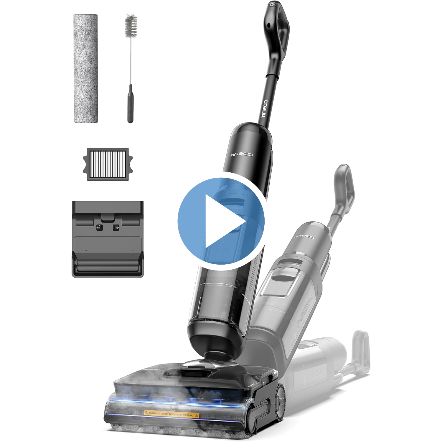 Tineco FLOOR ONE S7 Stretch Steam | Vapore per Pulizia Profonda dei Pavimenti