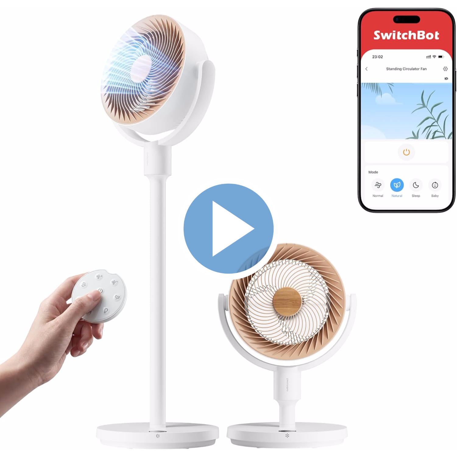 Ventilatore Smart Senza Fili | Lo Porti Ovunque