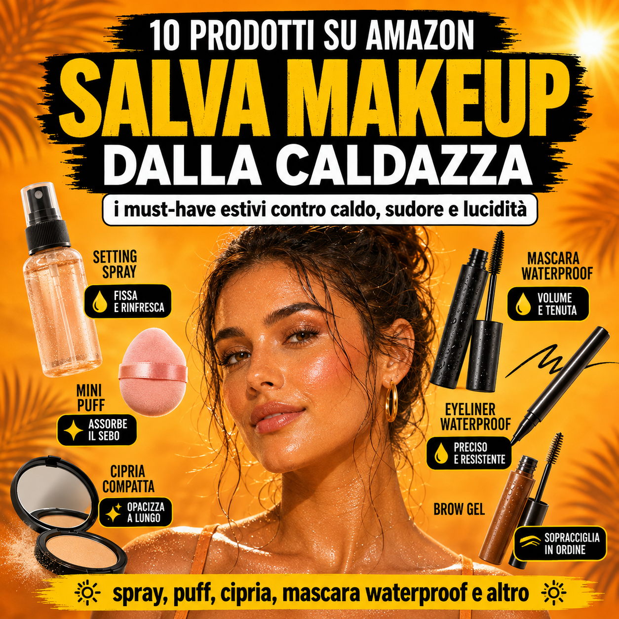 10 Prodotti per Makeup Anti Caldazza