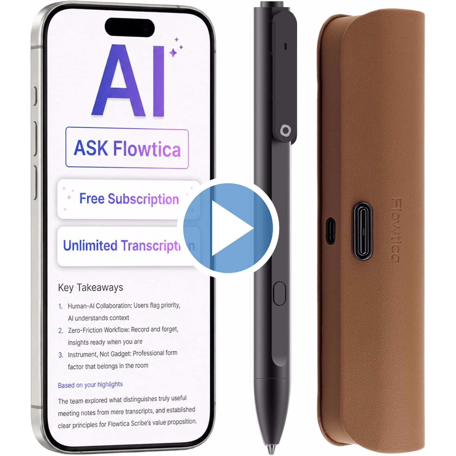 Penna Smart con Registratore Vocale Integrato